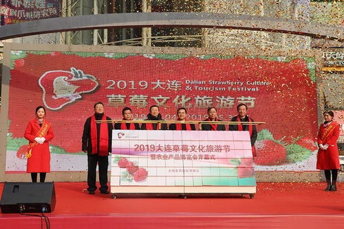 2019大连草莓文化旅游节暨农业产品博览会隆重启幕