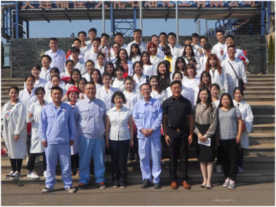 校企联动,共铸未来 | 大连大学师生再次参访福佳大化