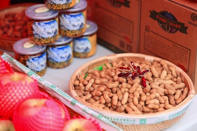 辽宁大连市普兰店区举办特色农产品展销会