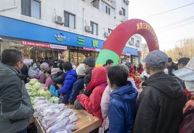 三寰集团推出新零售模式!方便百姓买到便宜菜